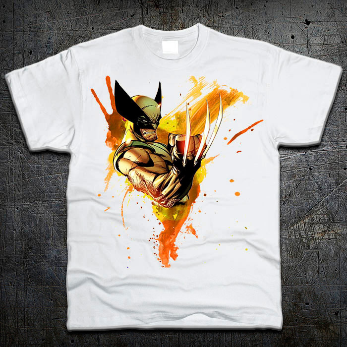 

Футболка Fruit of the Loom Росомаха Марвел Wolverine Marvel L