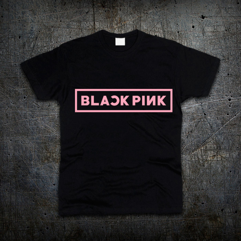 

Футболка Fruit of the Loom Лого Black Pink K-POP Черная 116 см (97121)
