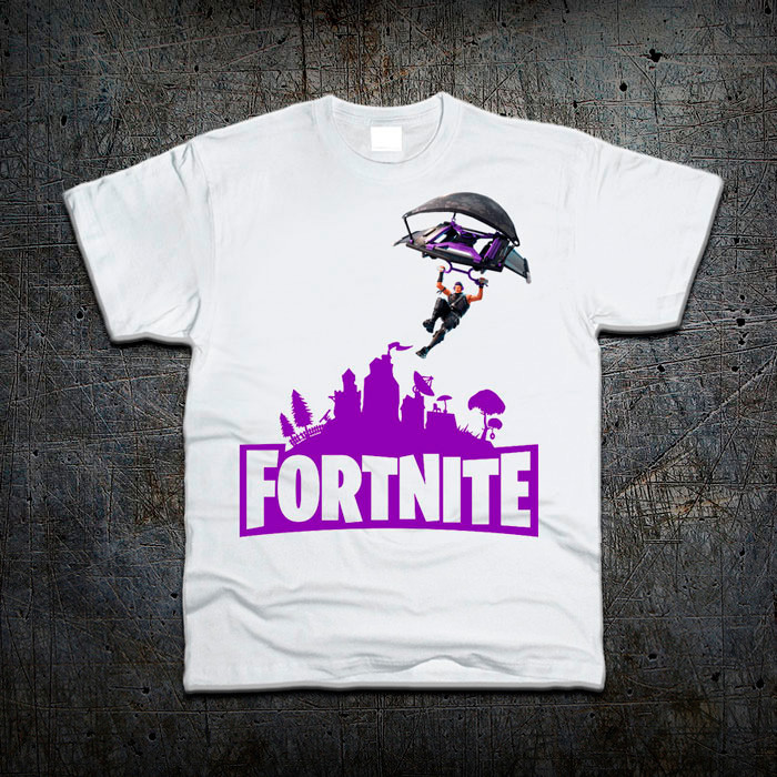 

Футболка Fruit of the Loom Фортнайт Fortnite Белый S