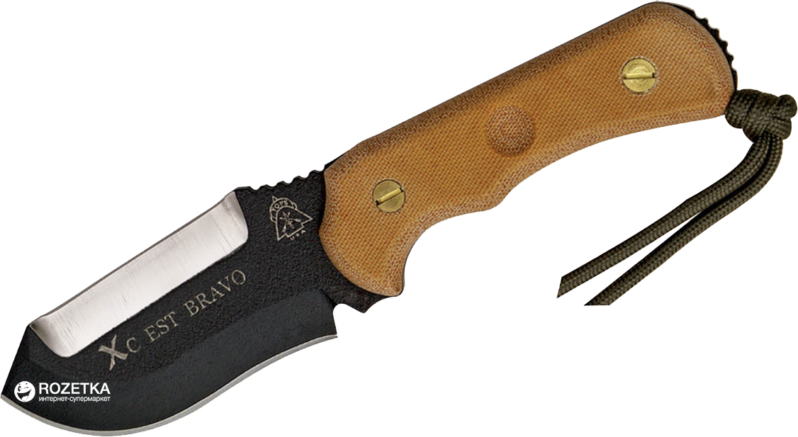 

Туристический нож TOPS Knives Xcest Bravo набор выживания в подарок XCEST-B-BLK (2000980422296)