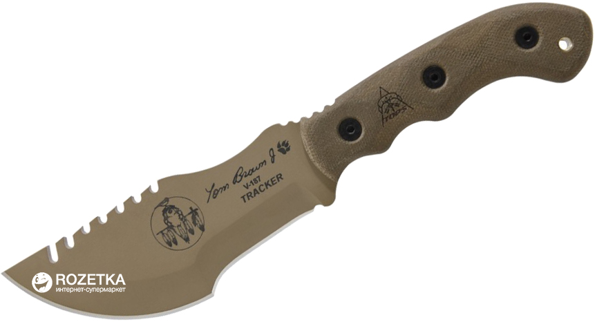 

Туристический нож TOPS Knives Tracker 2 Coyote Tan TBT02-TAN (2000980436781)