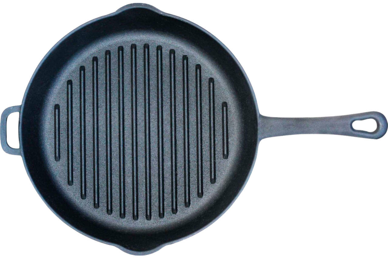 

Сковородагриль чугунная Биол - 240 мм с носиком (1124)