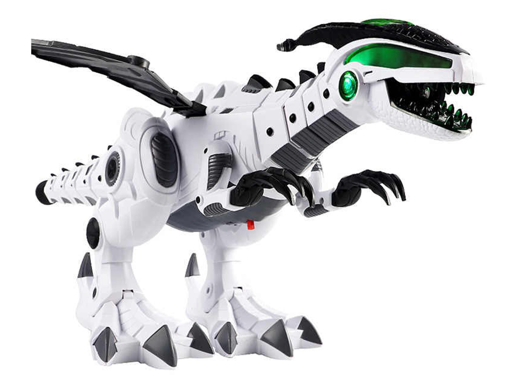 

Игрушка BauTech Динозавр Dinosaur Ходит Дышит дымом Белый (1006-616-00)