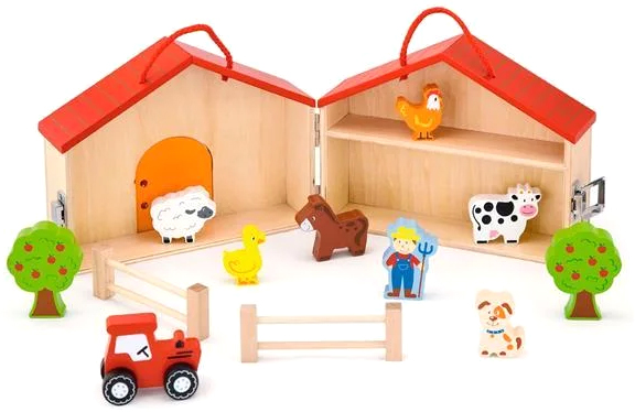 

Игрушка Viga Toys Деревянная ферма (51618) (6934510516185)