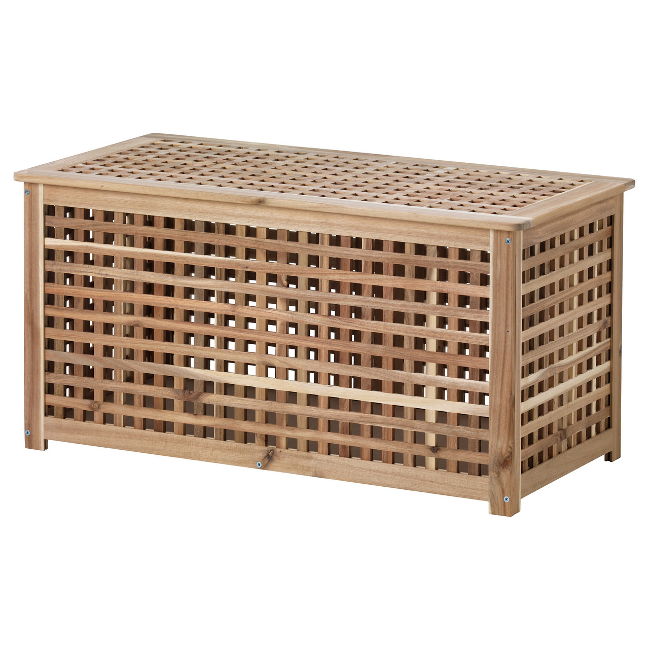 

Журнальный столик IKEA HOL с местом для хранения акация 501.613.21