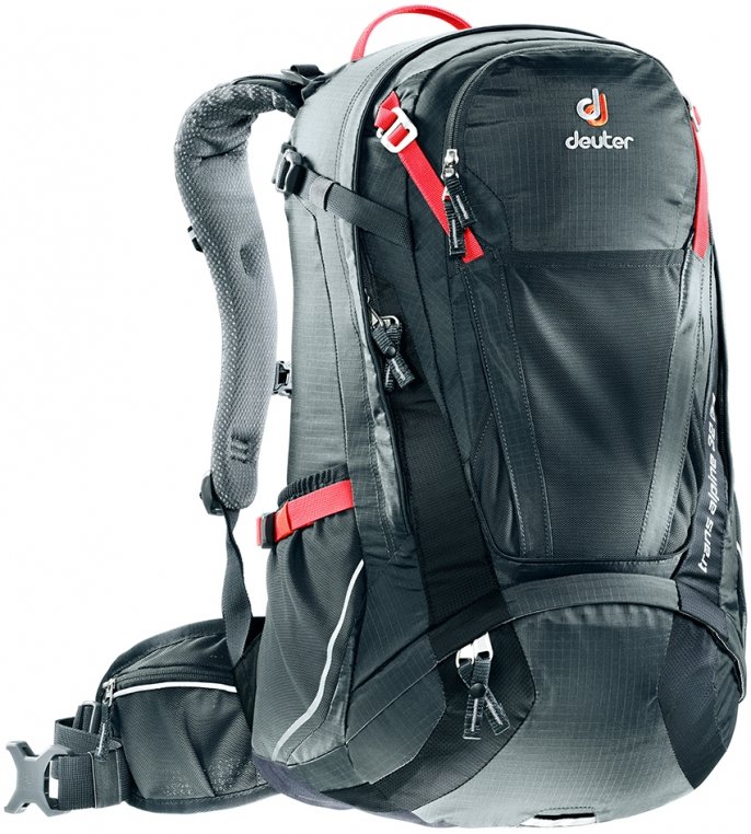 

Велосипедный рюкзак Deuter TRANS ALPINE 32 EL graphite-black / Размер 32л