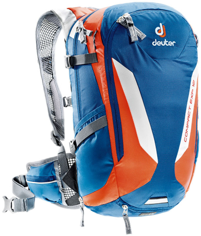 

Велосипедный рюкзак Deuter COMPACT EXP 12 steel-papaya / Размер 12 л