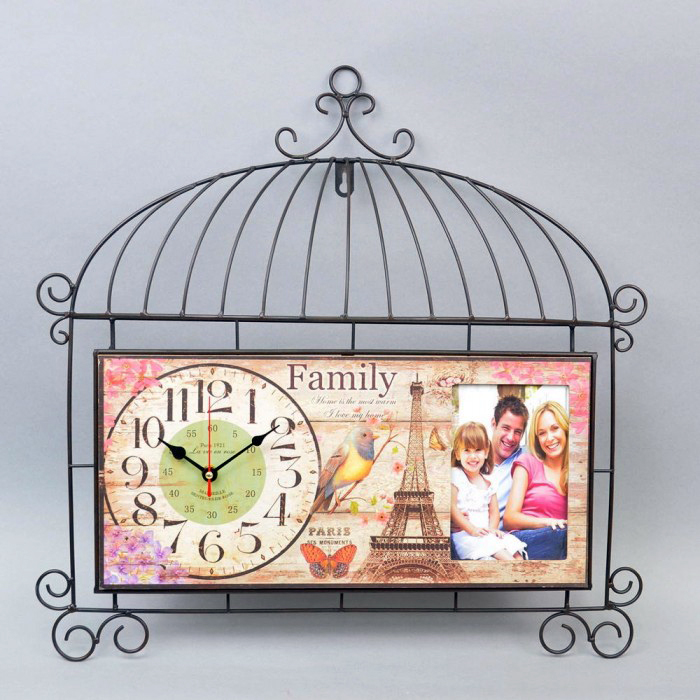 

Часы настенные с фоторамкой «Family» Luminova 18298-BR-1392