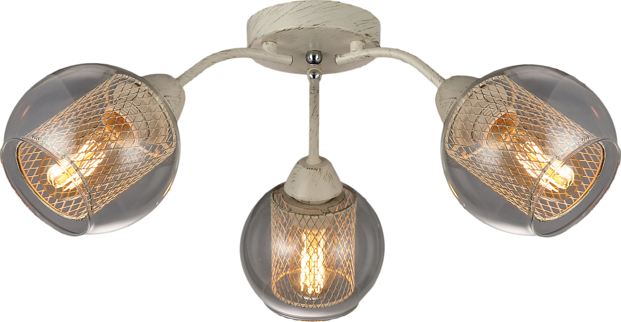 

Люстра Altalusse INL-6145C-03 Ivory white Е27 3x40 Вт