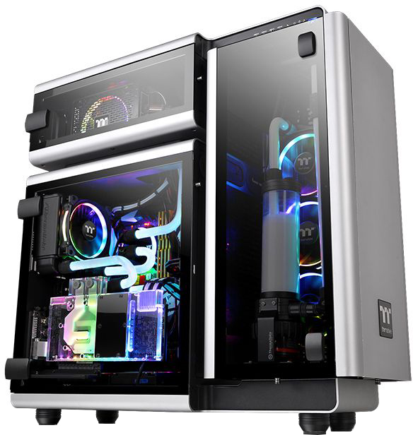 

Корпус Thermaltake Level 20 Tempered Glass Edition Full Tower Chassis (CA-1J9-00F9WN-00)