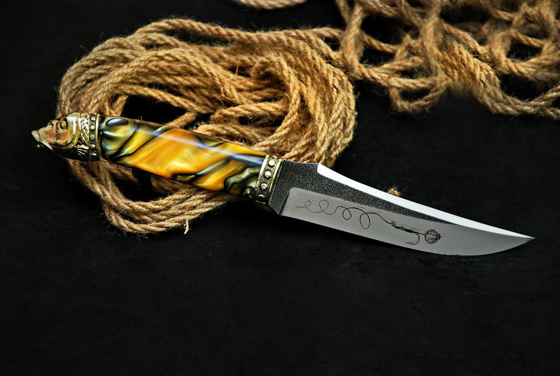 

Коллекционный нож R.A. Knives Карп
