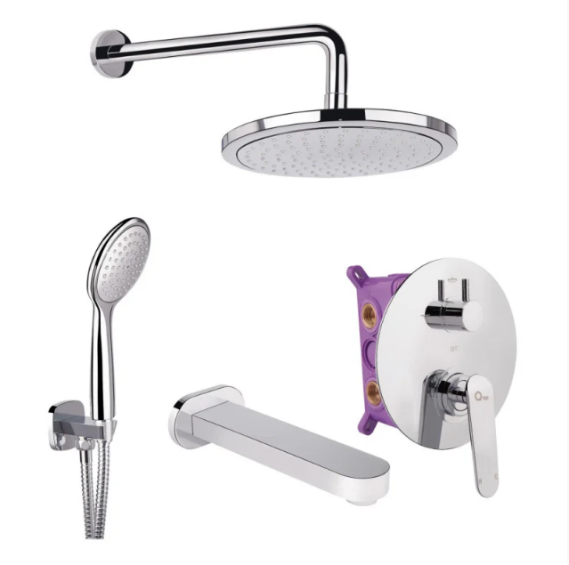 

Душевая система скрытого монтажа Q-tap Inspai-Varius CRM V10260103