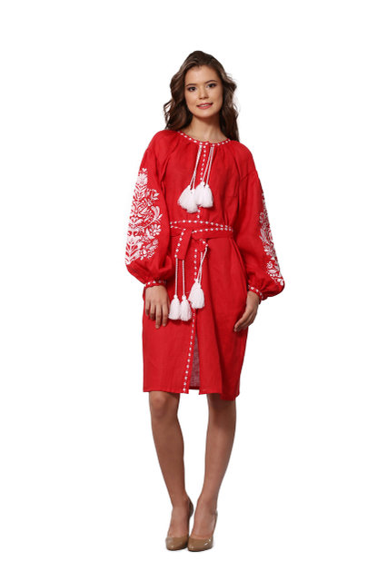 

Вишиванки narodniy-butik Дерево Життя LK 48 червоний 1525.1