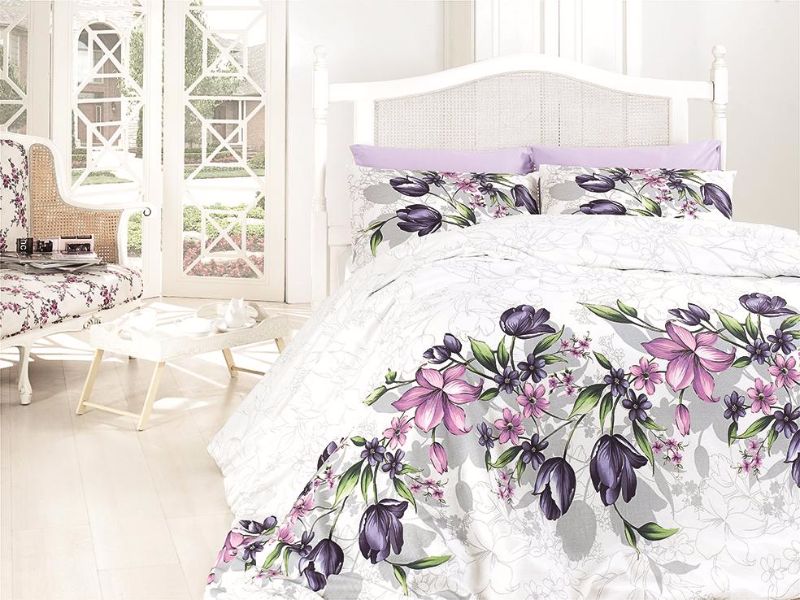 

кпб "first choice" de luxe ранфорс цветной riella lila 200х220