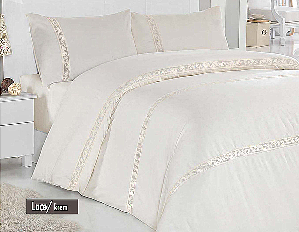 

Постельное белье LACE CREAM 200х220