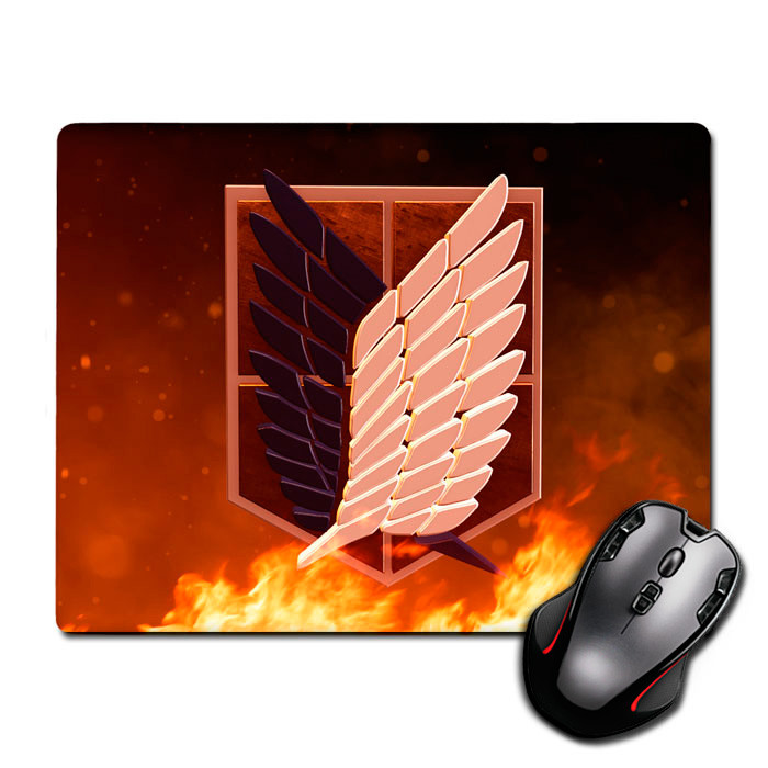 

Игровая поверхность Лого Атака Титанов Logo Attack On Titan 220 х 180 мм (5553)