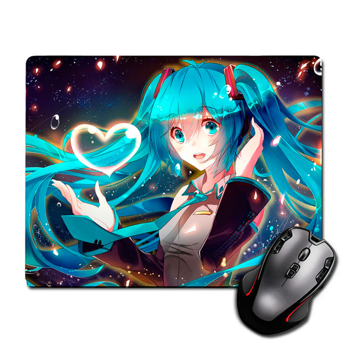 

Игровая поверхность Хацунэ Мику Вокалоиды Vocaloid 220 х 180 мм (5585)
