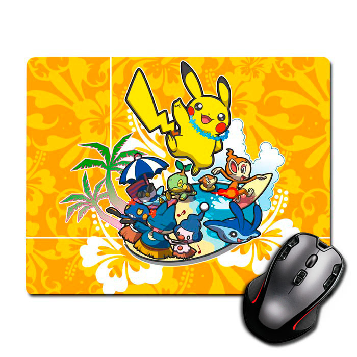 

Игровая поверхность Пикачу Аниме Pikachu Pokemon 220 х 180 мм (5576)