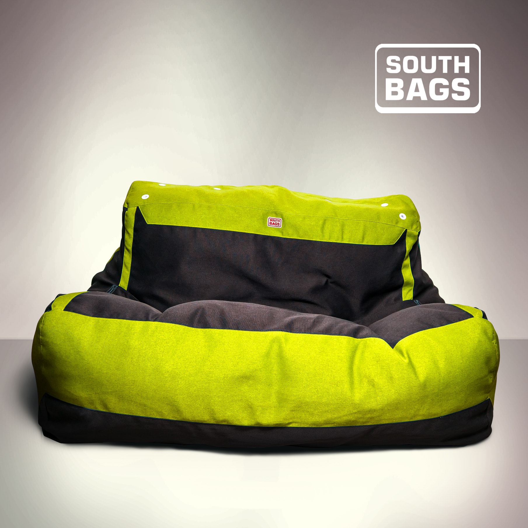 

Диван South Bags Двойной Чекираут Желтый