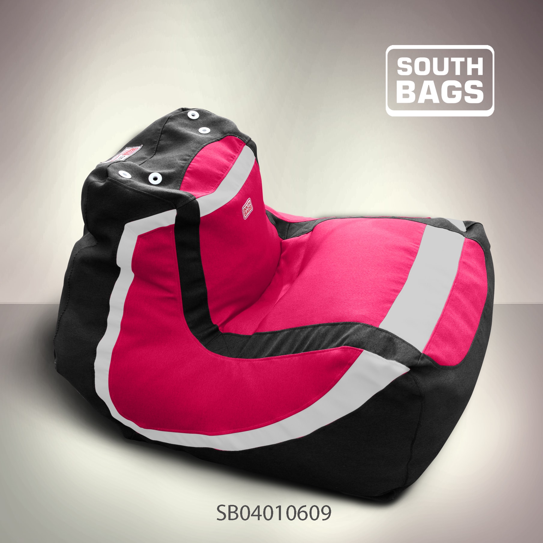 

Кресло South Bags Патрик Черно-Фиолетовый