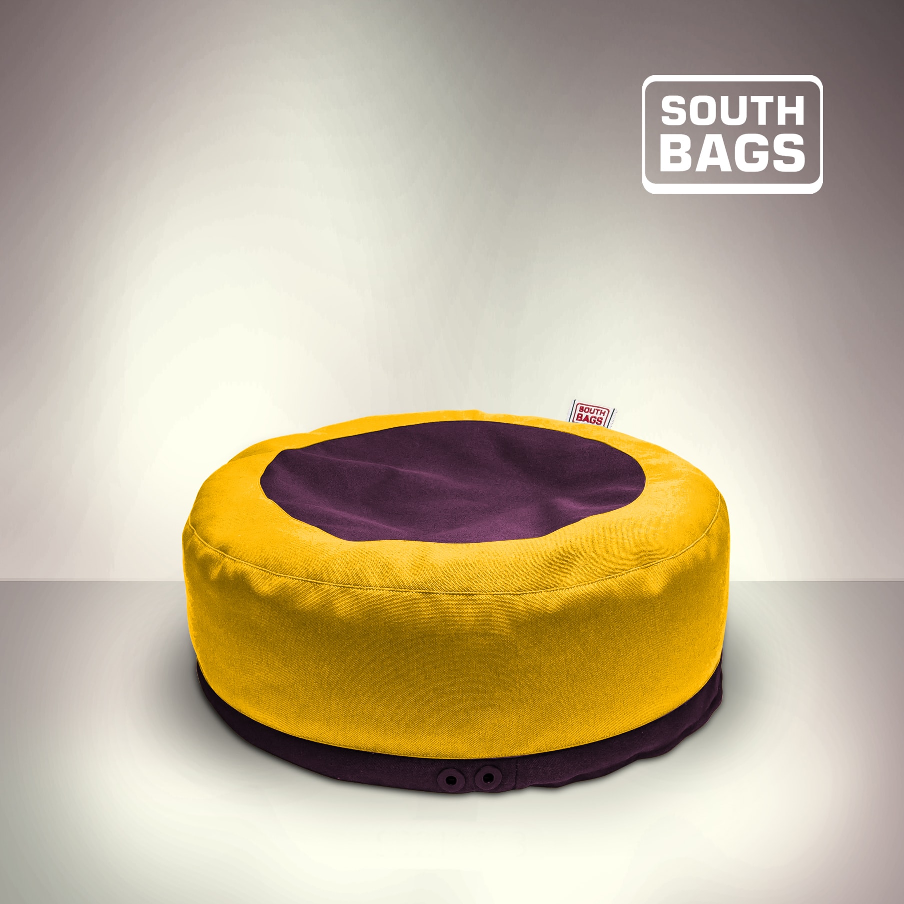 

Пуф South Bags Таблетка для людей и животных Оранжево-Фиолетовая