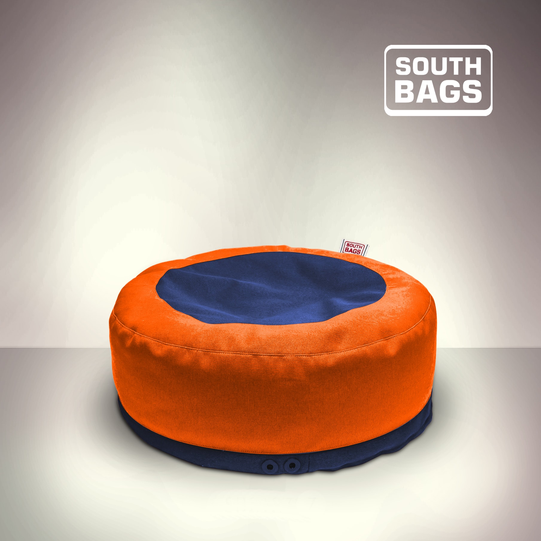 

Пуф South Bags Таблетка для людей и животных Оранжево-Синяя