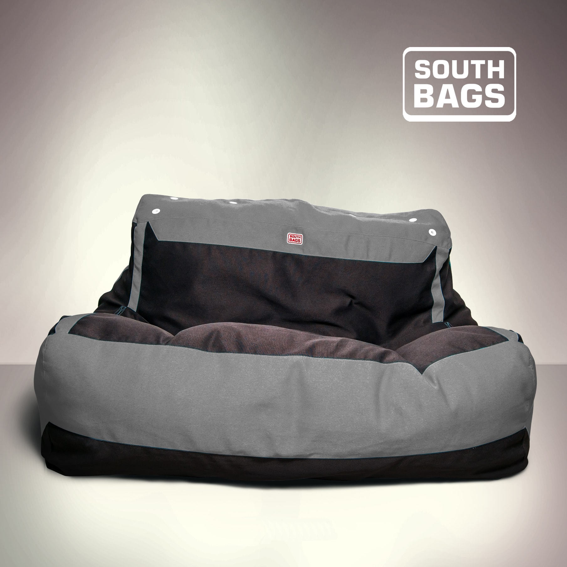 

Диван South Bags Двойной Чекираут Серый