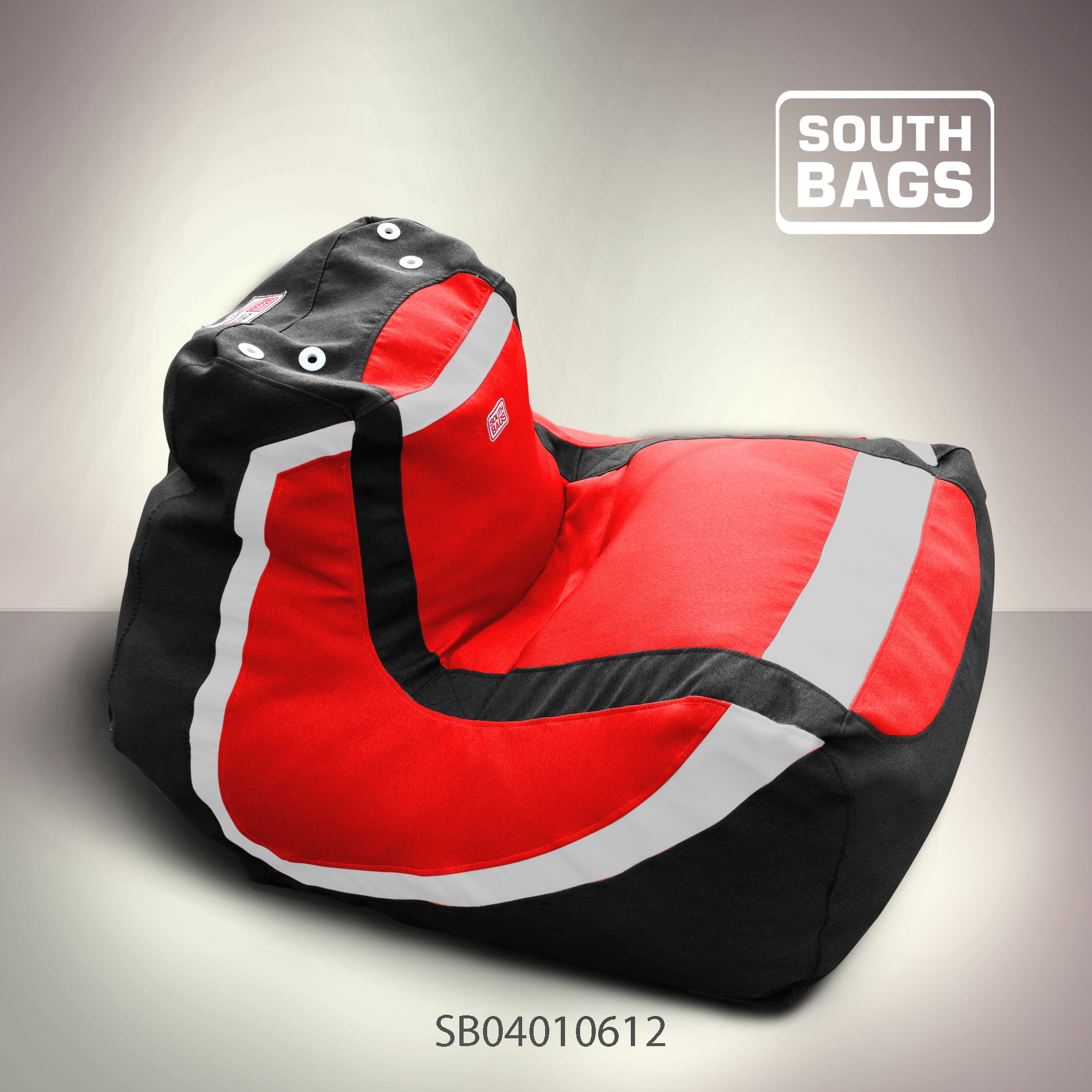 

Кресло South Bags Патрик Черно-Красный
