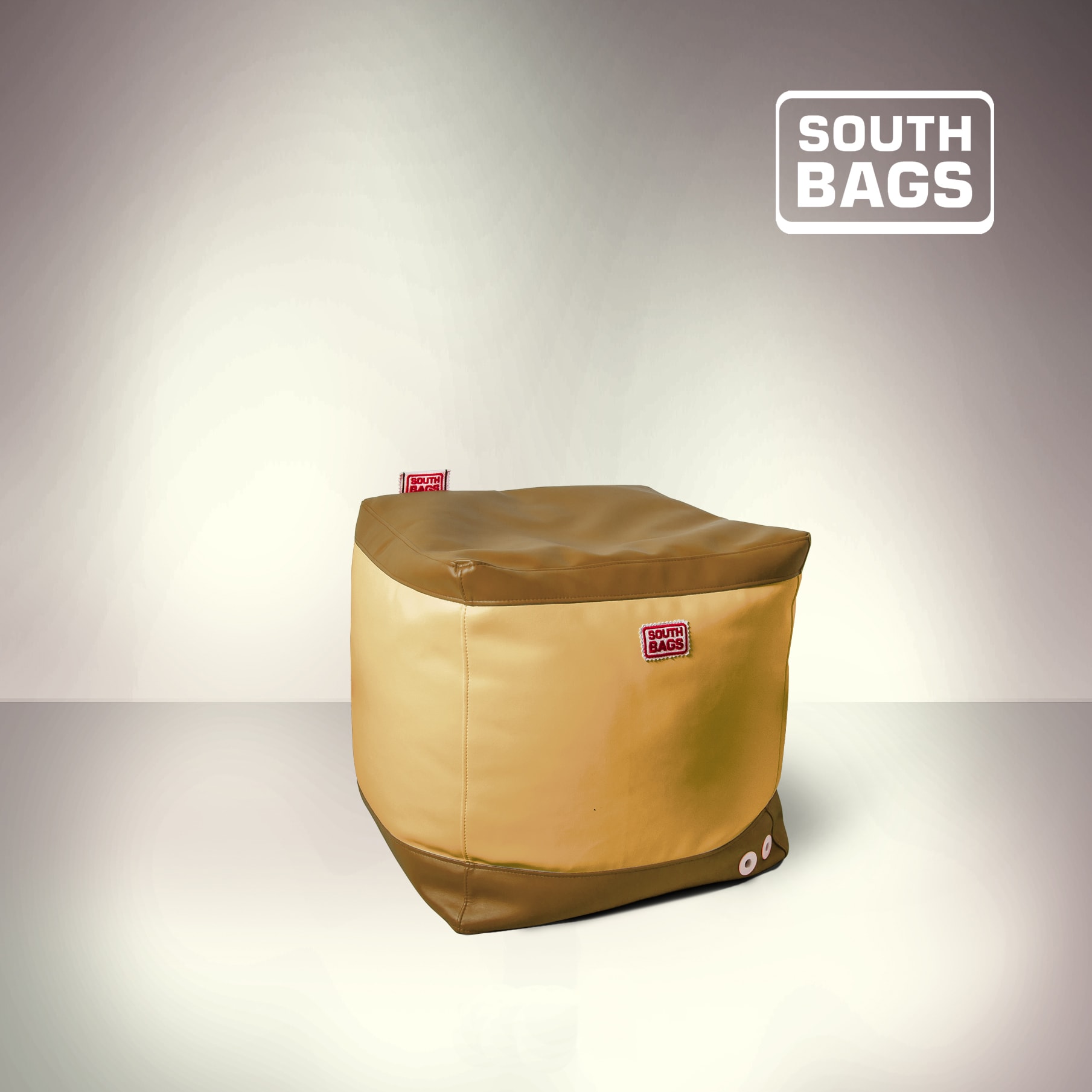 

Пуф South Bags Куб 45см Двухцветный Коричневый