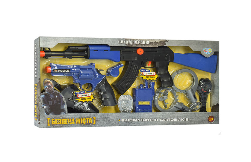 

Детский игровой набор Полицейского Limo Toy (52х26х4 см) R91080-33740