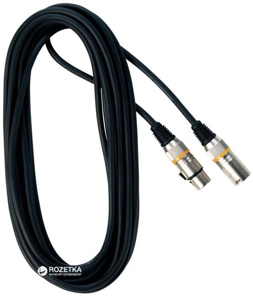 

Микрофонный кабель RockCable RCL30356 D6 6 м Black (RCL30356 D6)