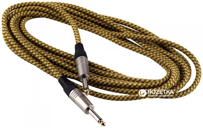 

Инструментальный кабель RockCable RCL30205 TC 5 м Gold Tweed (RCL30205 TC D/GOLD)