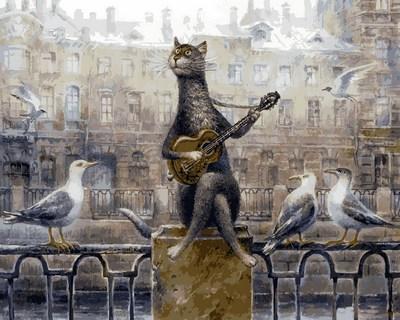 

Картина по номерам Q2125 Петербургский романс, 40x50 см., Mariposa