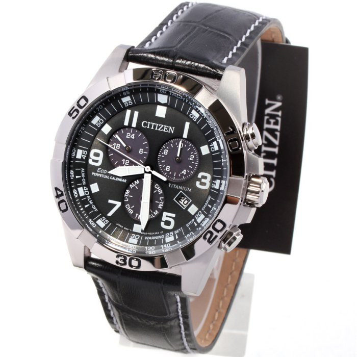 

Часы Citizen Eco-Drive BL5551-14H TITANIUM Perpetual Calendar E820