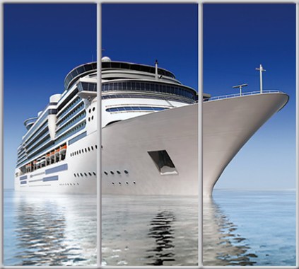 

Шкаф купе Luxe Studio Стандарт-1 Фотопечать Транспорт-10 2400x2300x450 трехдверный