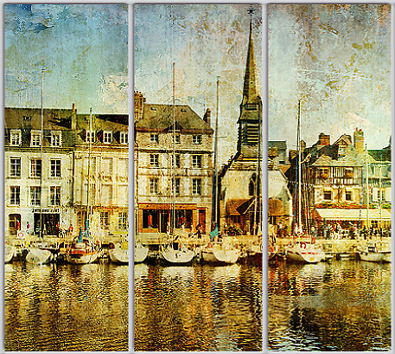 

Шкаф купе Luxe Studio Стандарт-1 Фотопечать Архитектура-32 2400x2200x450 трехдверный