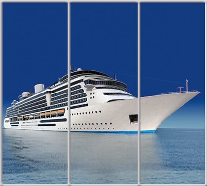 

Шкаф купе Luxe Studio Стандарт-1 Фотопечать Транспорт-11 2400x2000x450 трехдверный