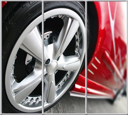 

Шкаф купе Luxe Studio Стандарт-1 Фотопечать Транспорт-28 2400x2200x450 трехдверный