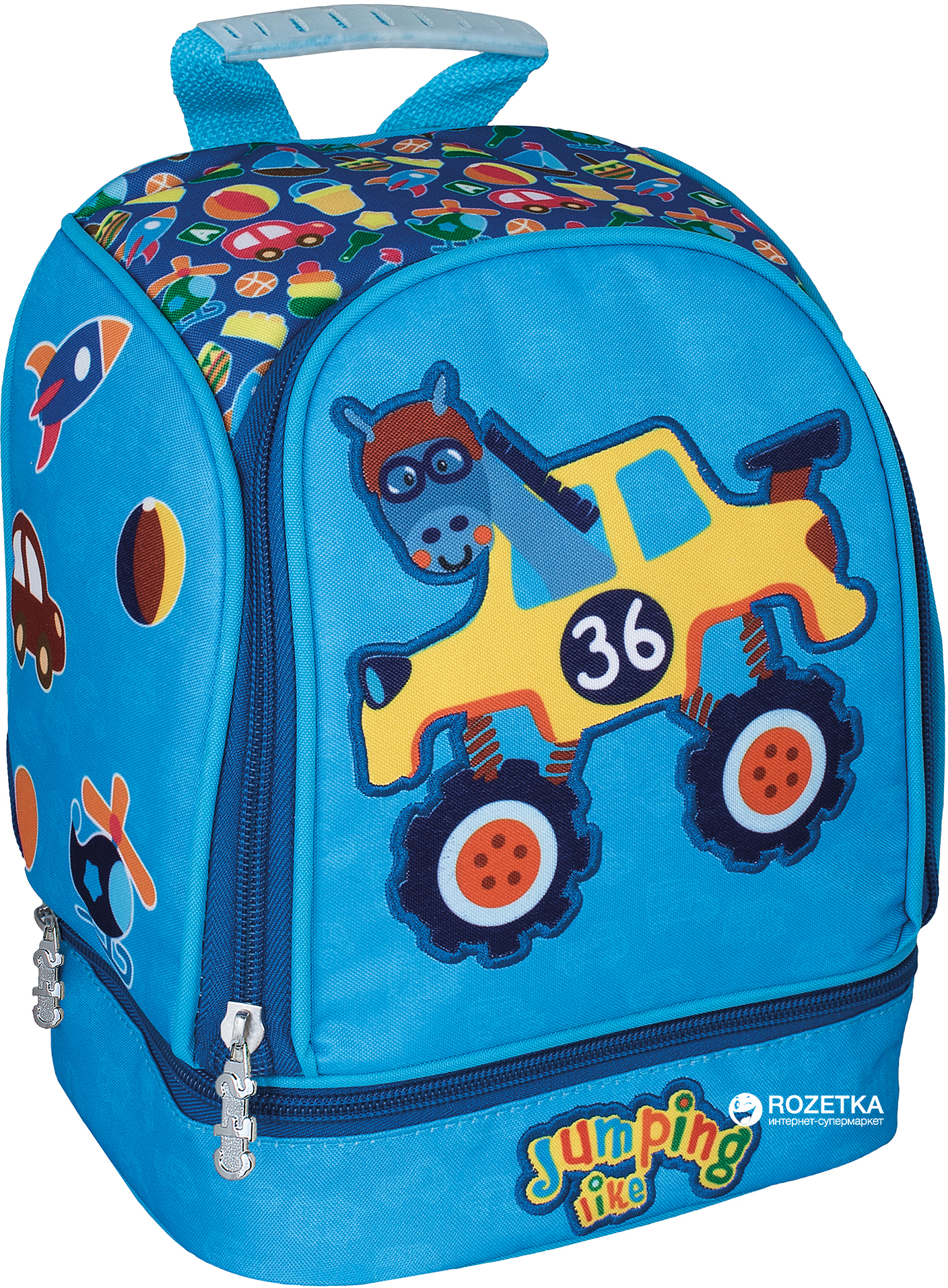 

Рюкзак дошкольный Сool For School Jumping с термотканью 24х20х12 см 3 л (CF86099)