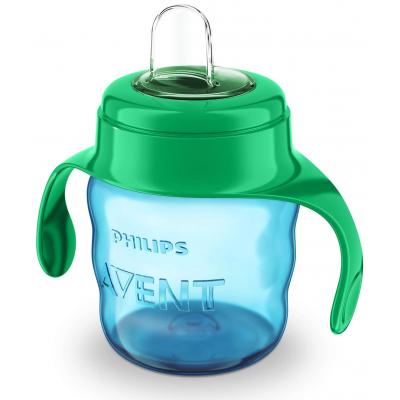 

Поильник-непроливайка Philips AVENT с мягким носиком 200 мл голубой 6 мес+ (SCF551/05)