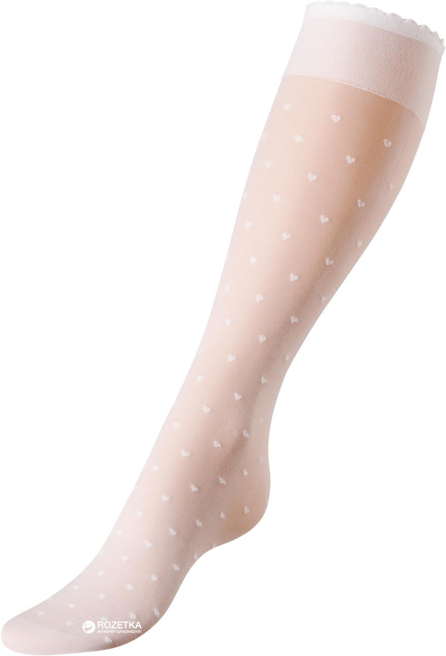 

Гольфы Boy & Girl Heart 20 Den 20-22 р Белые