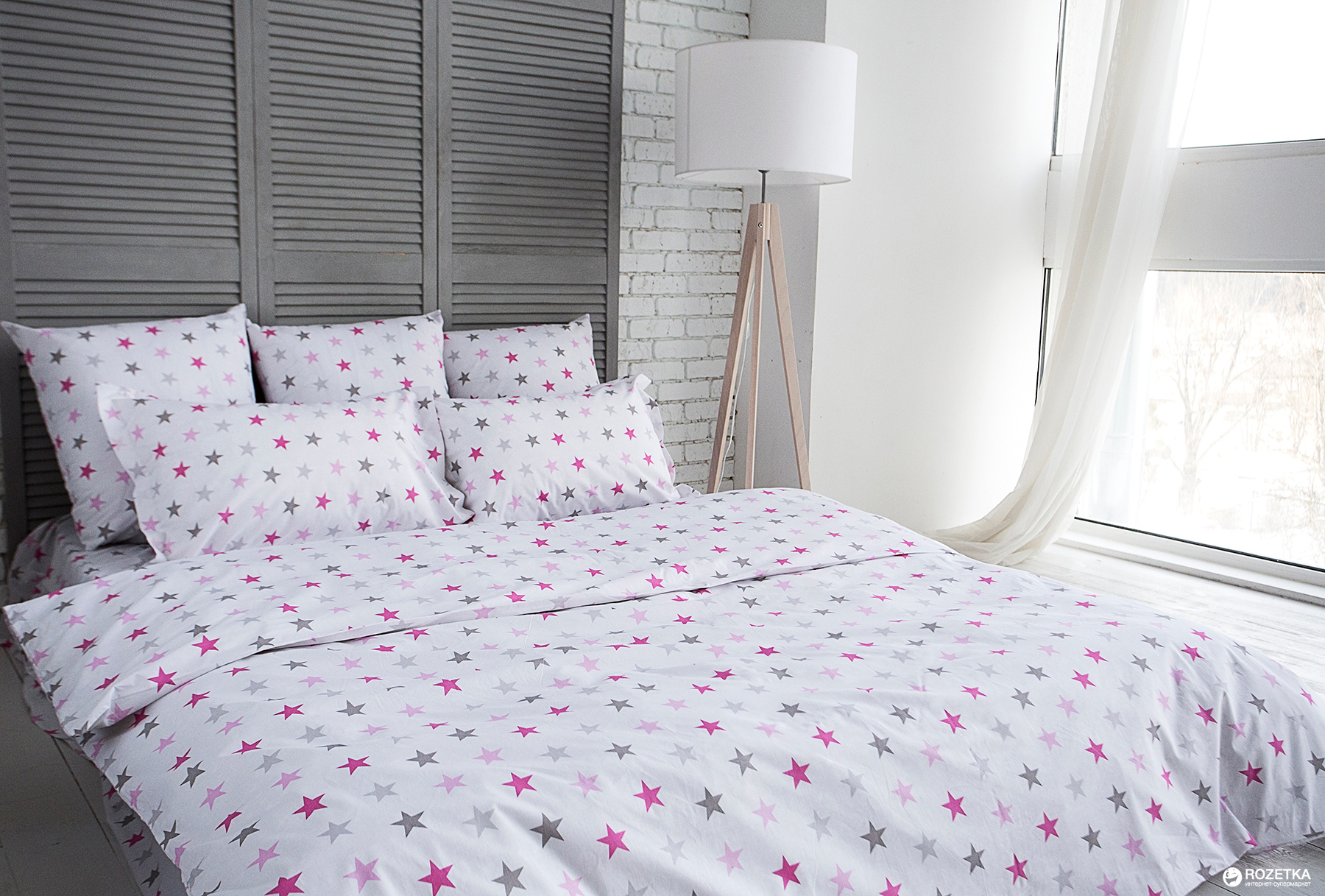 

Комплект постельного белья Sleeper Set Ранфорс Pink Constellation 145x210x2 (SS-RPC-2,5)