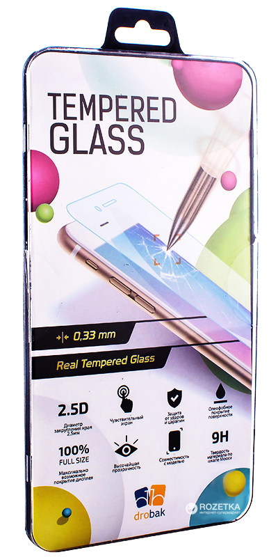 

Защитное стекло Drobak Tempered Glass для Asus ZenPad 8.0 Z380