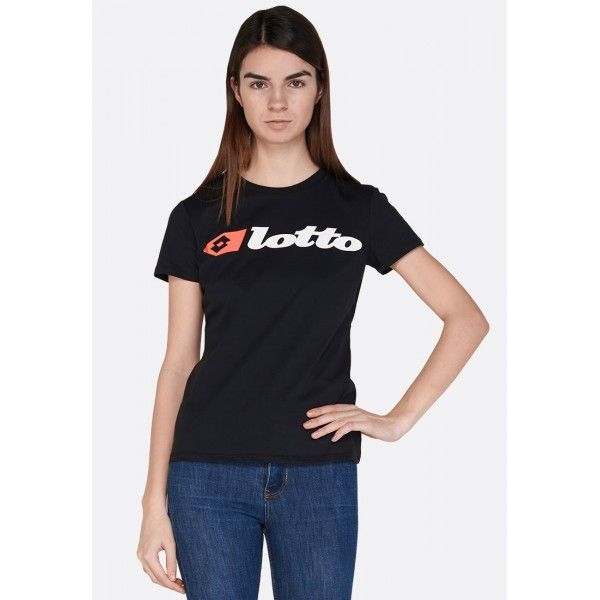 

Футболка женская Lotto ATHLETICA DUE W TEE LOGO JS L ALL BLACK 213488/1CL