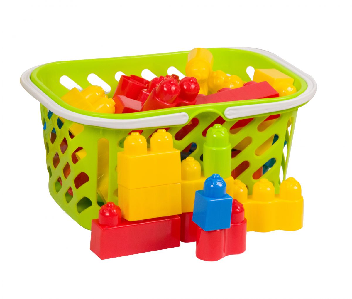 

Конструктор на 34 детали в корзине салатовый Kinderway (02-307) (103628)