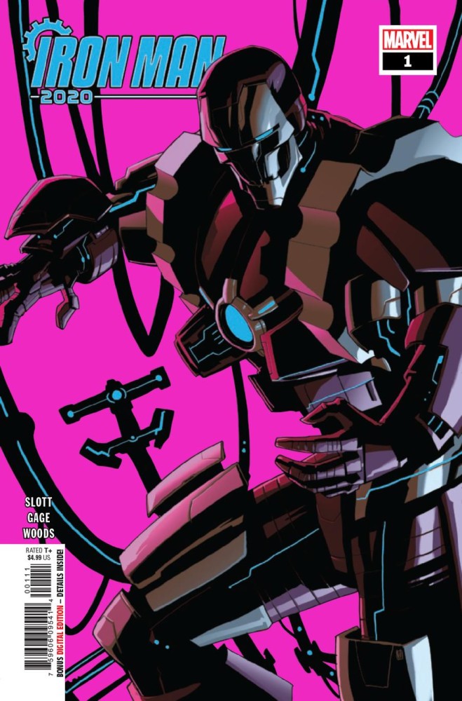 

Iron Man 2020 #1 Cover A Regular Pete Woods Cover