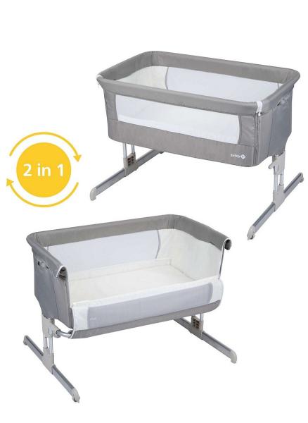 

Safety 1st детская кроватка-люлька Calidoo Warm Gray (2105191000)