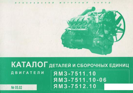 

Каталог деталей и сборочных единиц. Двигатели ЯМЗ (880970)