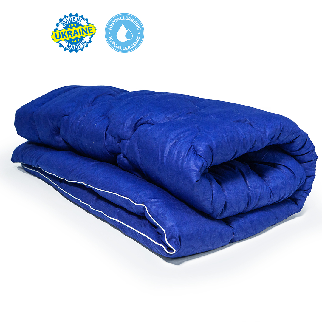 

Одеяло Lotus Flower Жаккард Синее 145х210 см (О_2_1)