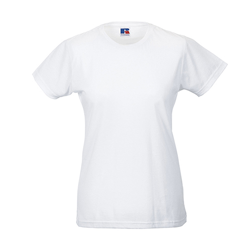 

Футболка женская приталенная Russell Ladies Slim Tee White L